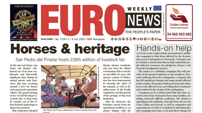 Costa Calida 2 – 8 July 2026 Issue 2139
