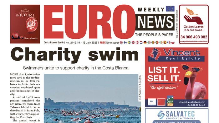 Costa Blanca South 9 – 15 July 2026 Issue 2140