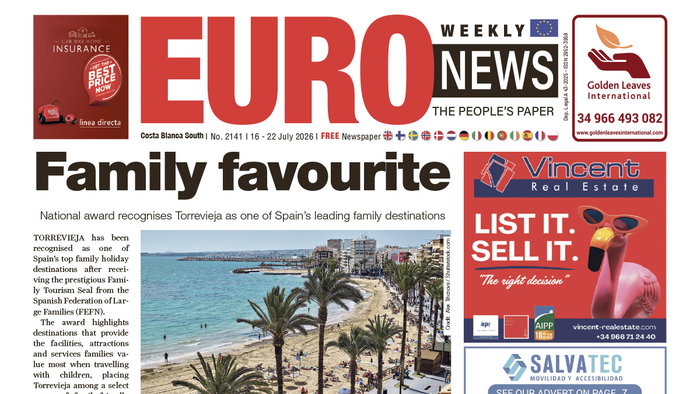 Costa Blanca South 16 – 22 July 2026 Issue 2141