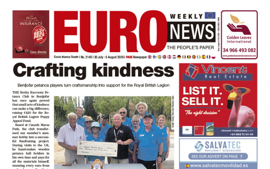 Costa Blanca South newspaper 30 Jul - 5 Aug 2026