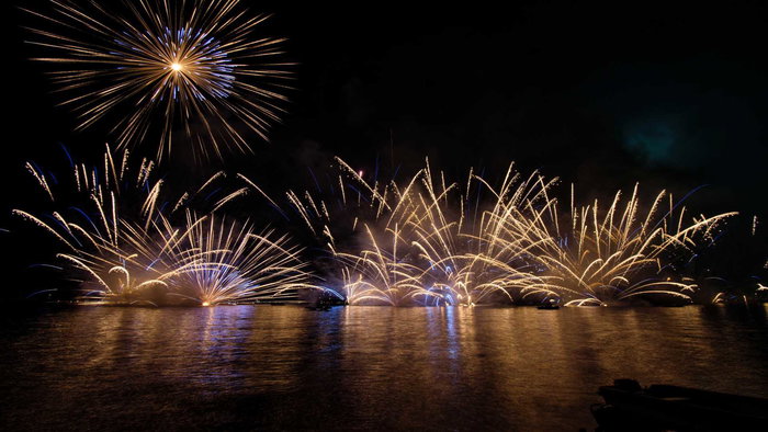 Fireworks.