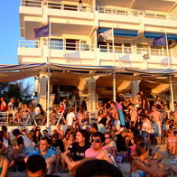 A party in Ibiza.