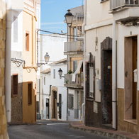 The streets of Benitachell.