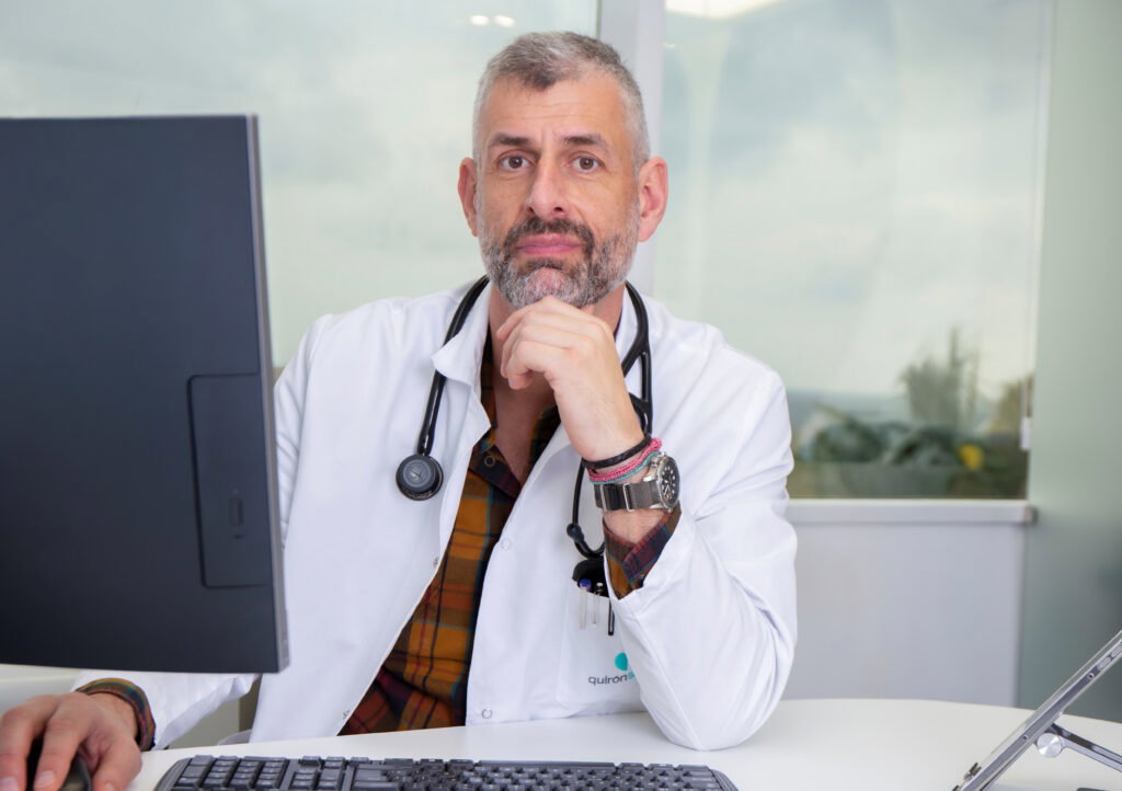 Dr. Javier Moreno - Chief of the Department of Internal Medicine