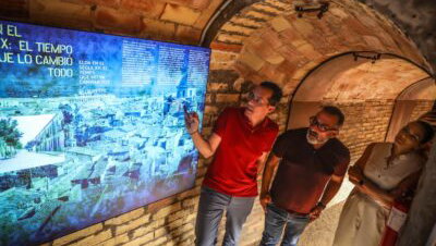 Elda opens restored Civil War air raid shelter as new heritage attraction.