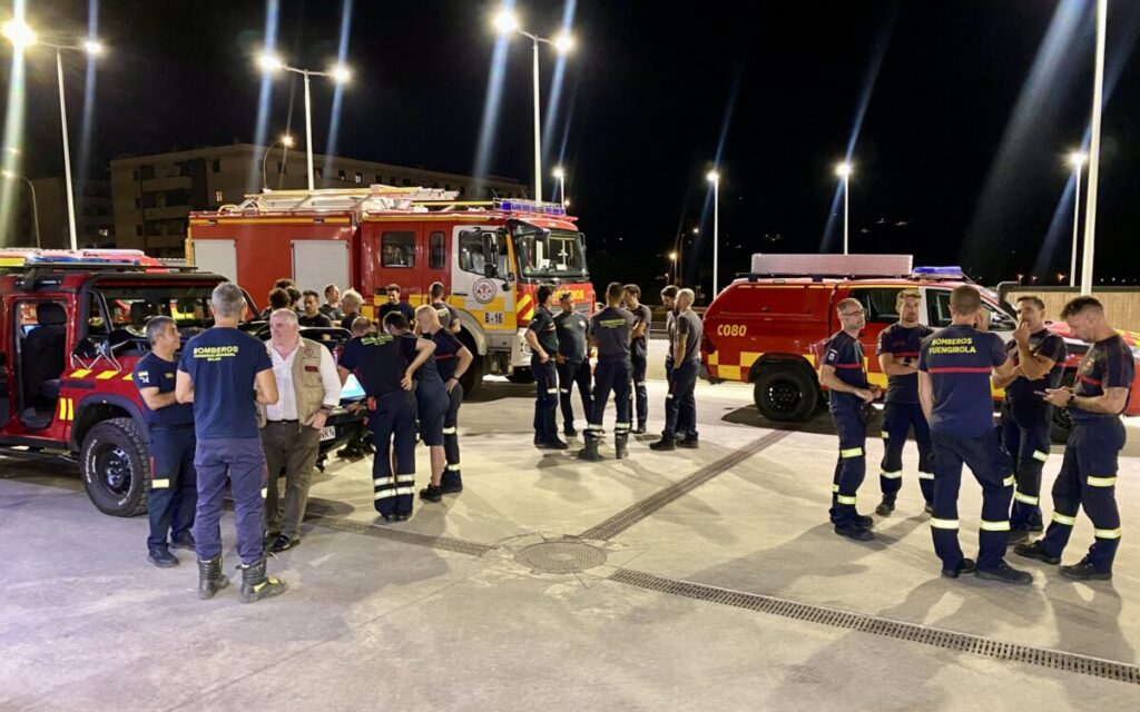 Brave Costa del Sol firefighters risk everything racing to Spain’s biggest wildfire