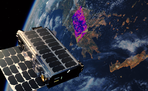Hellenic Fire Satellites Orbit Visualization