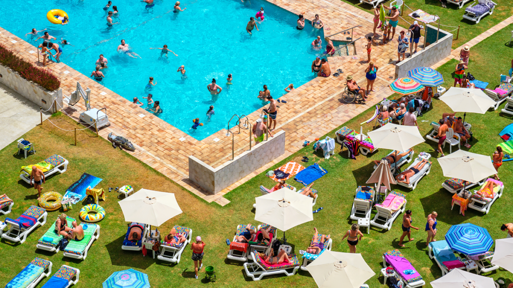 British tourist films Spain hotel sunbed race after guests queue for two hours
