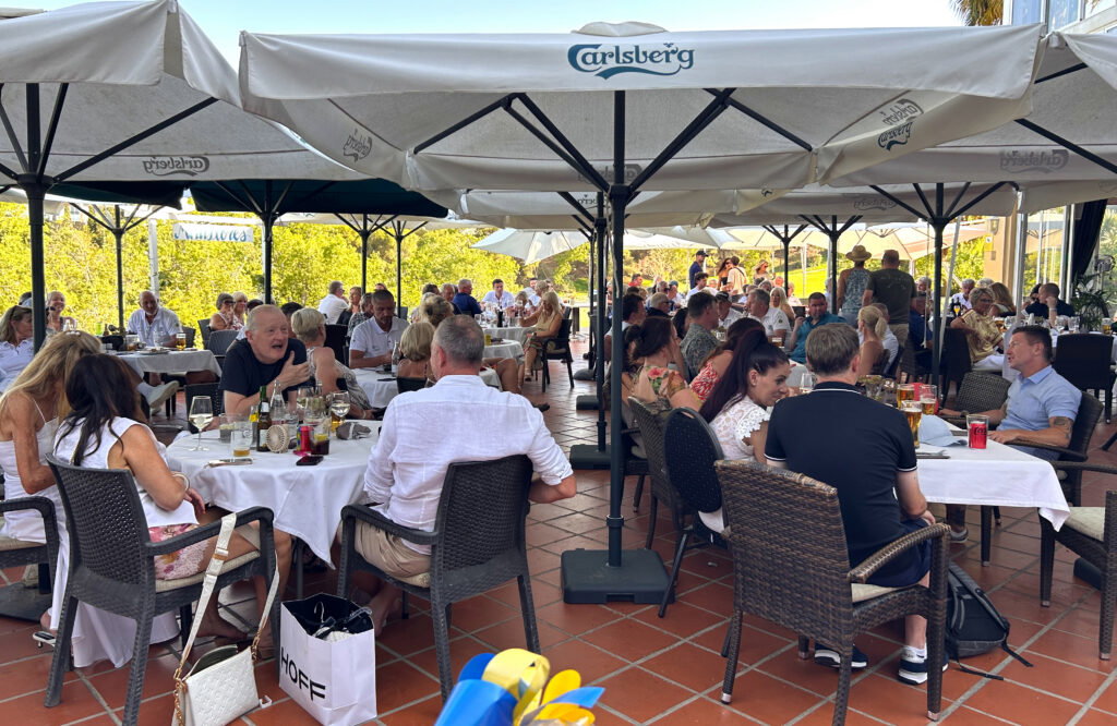 Snooker stars and Boyzone singer fly In for John Virgo Memorial Golf Day in aid of La Cala Lions