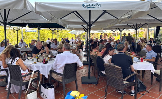 Together in honour of John Virgo at Miraflores Golf