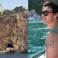 Joe Jonas on holiday in Javea