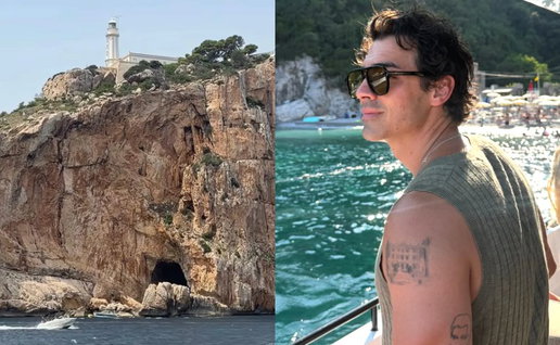 Joe Jonas on holiday in Javea