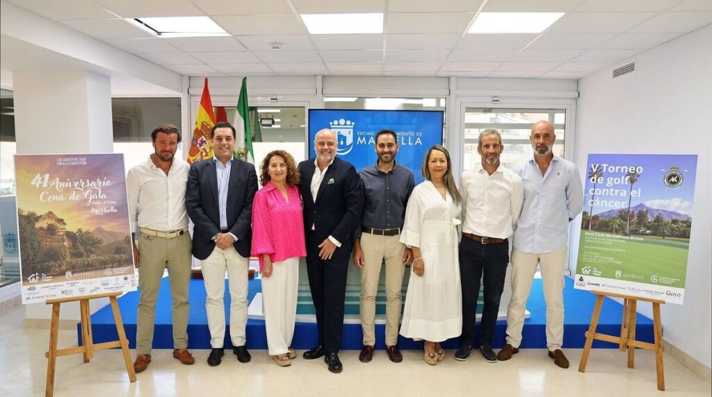 Charity gala and golf tournament for cancer in Marbella, how to sign up
