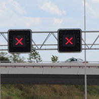 motorway lane closures