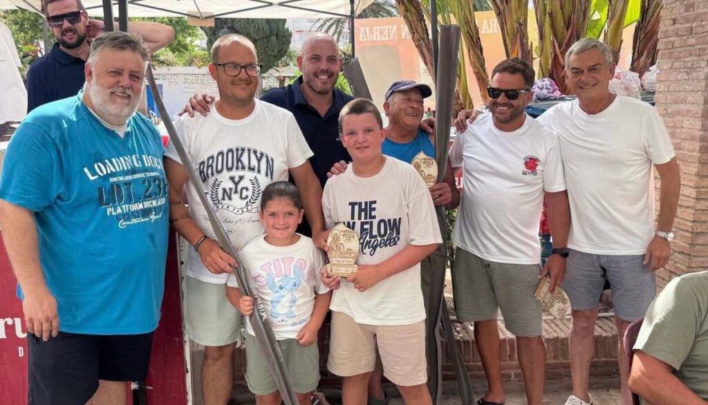 26kg catch wins Nerja’s first Virgen del Carmen Boat Fishing competition