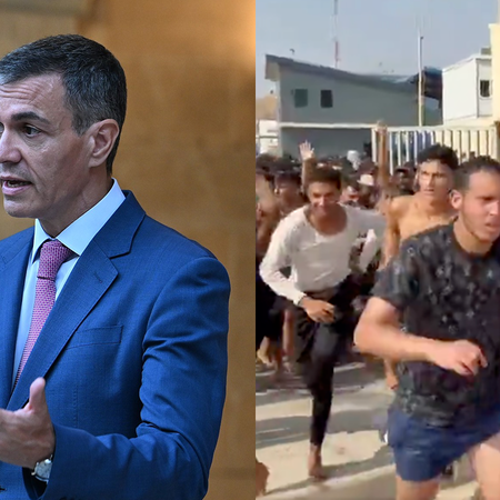 Pedro Sanchez and the Ceuta immigration surge.