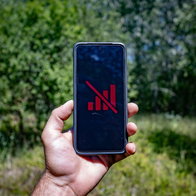 Phone with no signal