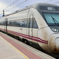 Renfe Intercity train.