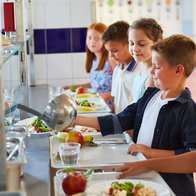 school canteen