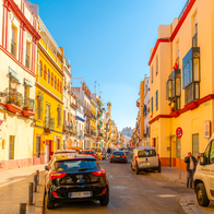 A street in the Triana district of Sevilla