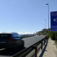 The A7 road.