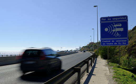The A7 road.