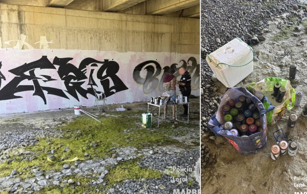 Marbella goes to war with graffiti