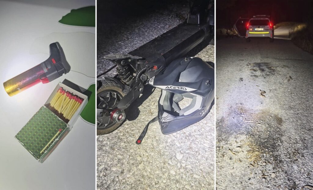 Drone catches two kids starting fires on Benalmadena mountain