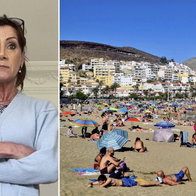 Convicted fraudster Pamela Gwinnett and Los Cristianos,