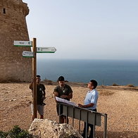 Santa Pola Sierra nature reserve gets new visitor signs and QR trail guides.