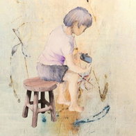 A piece from the exhibition.