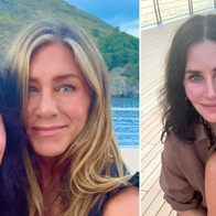 the Hollywood stars have reunited once again, this time swapping Central Perk for the crystal-clear waters of Mallorca, where they were joined by fellow actor Pedro Pascal aboard a luxury superyacht.