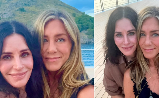 the Hollywood stars have reunited once again, this time swapping Central Perk for the crystal-clear waters of Mallorca, where they were joined by fellow actor Pedro Pascal aboard a luxury superyacht.