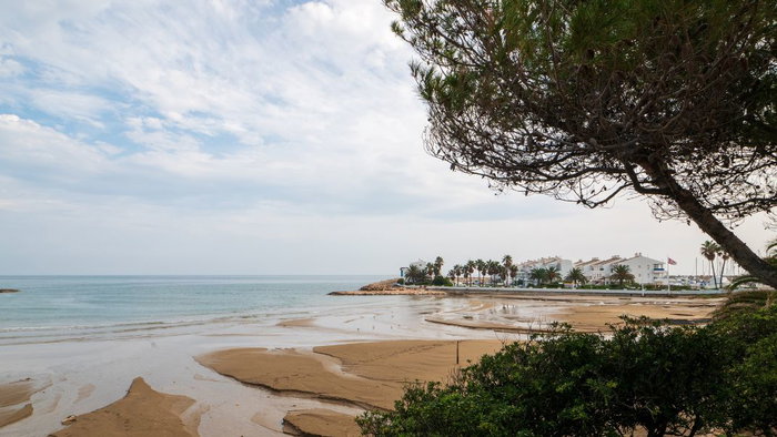 Las Fuentes beach in Alcossebre