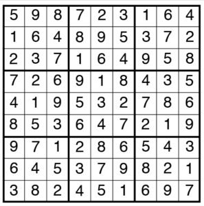 easy sudoku 2141