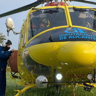 Fire breaks out in Costa Blanca beauty spot as helicopters rush to stop flames spreading