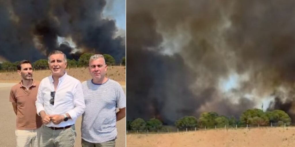 New wildfire breaks out in Moguer as Andalucía battles third blaze in just 24 hours