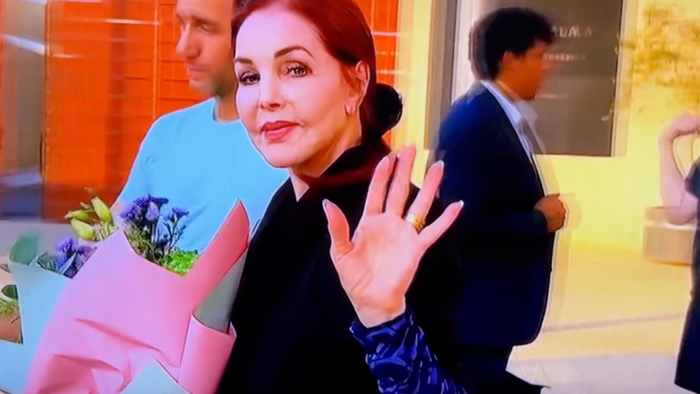 riscilla Presley arrives in Mallorca for glittering celebrity gala