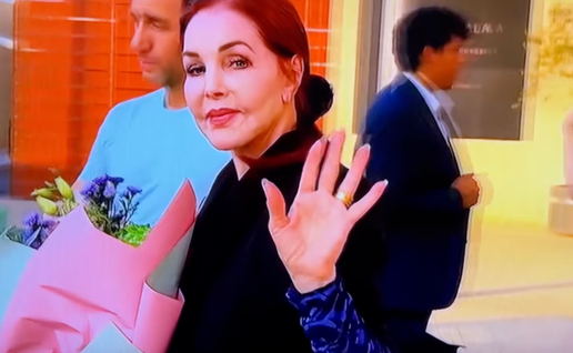 riscilla Presley arrives in Mallorca for glittering celebrity gala