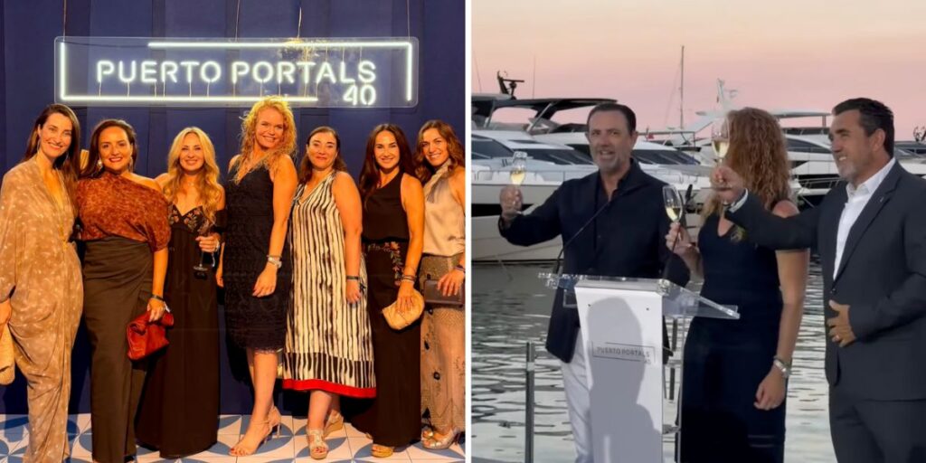 Mallorca’s luxury marina Puerto Portals marks 40 years with glamorous celebration