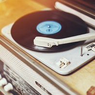 sixties record player