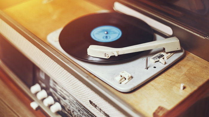 sixties record player
