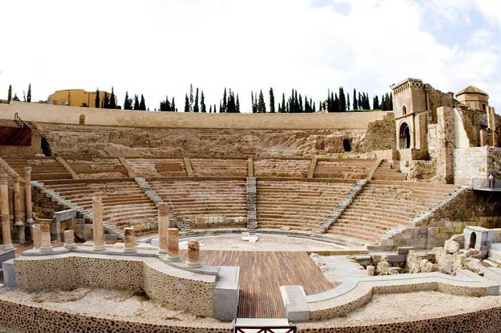 Secret underground structures discovered beneath ancient Roman amphitheatre in Cartagena