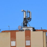 Mobile Antennas in Torre del Mar.