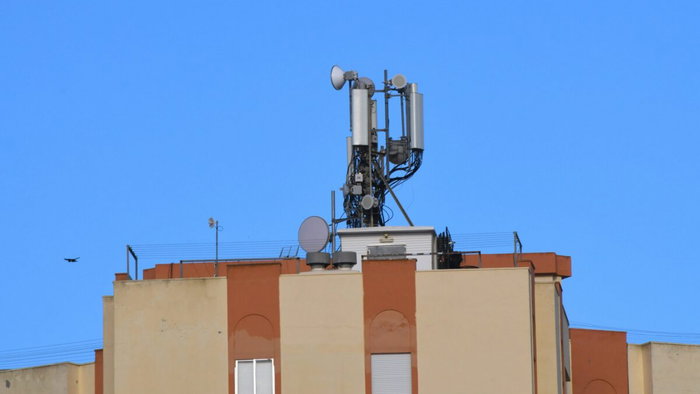 Mobile Antennas in Torre del Mar.