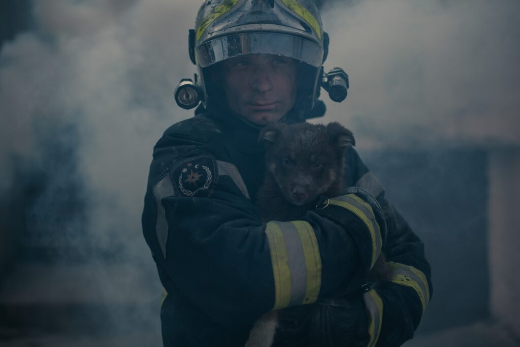 Dog survives four days alone as Guardia Civil makes emotional wildfire rescue