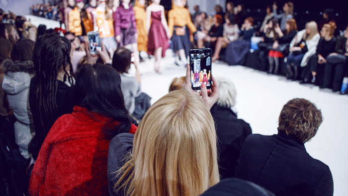 Fashion show catwalk