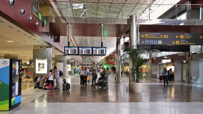 Tenerife airport