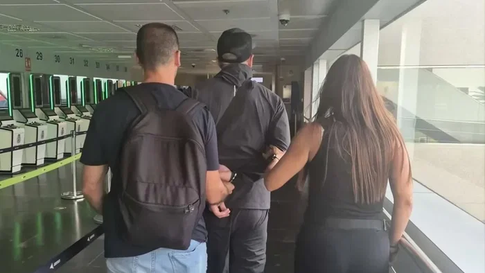 Brit apprehended in Tenerife airport.