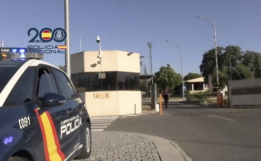 National police in Mijas.